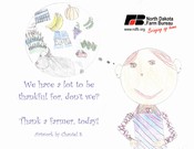 Thank a farmer Postcard - Click to Download