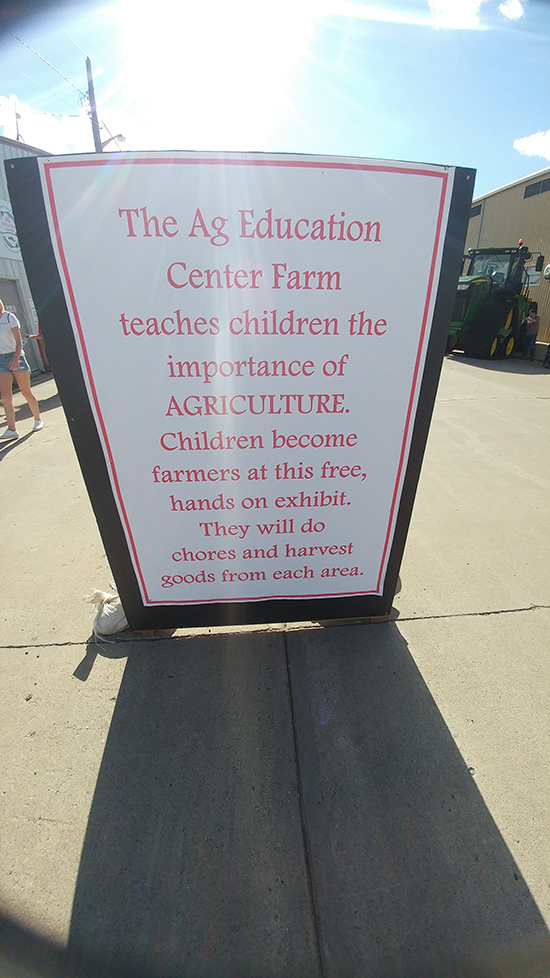 Cass County Farm Bureau's Ag Education Center is fun for all ages