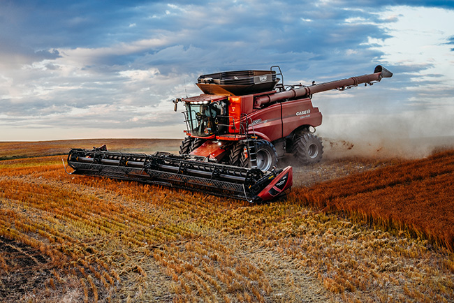 Combining in the fall