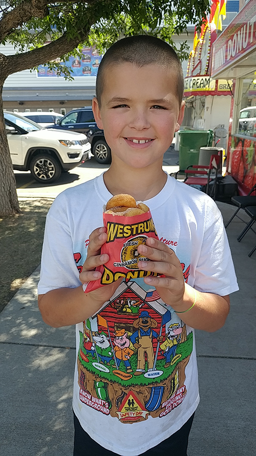 Fair treat: doughnut time!