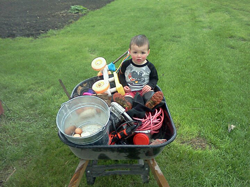 getting ready to plant the garden