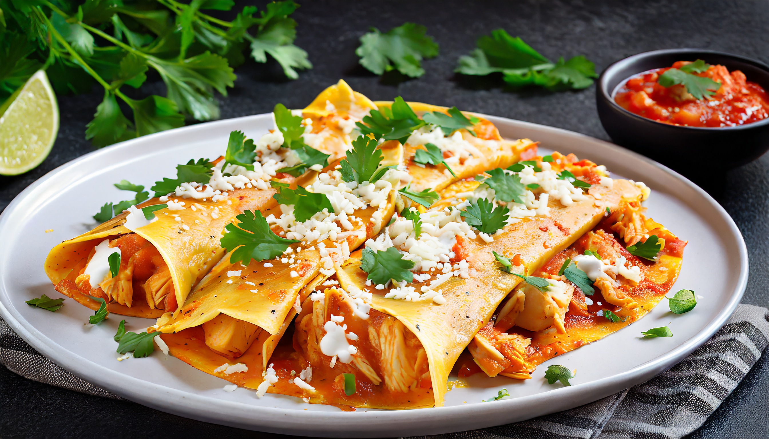 Pantry Shelf: Chicken Enchiladas