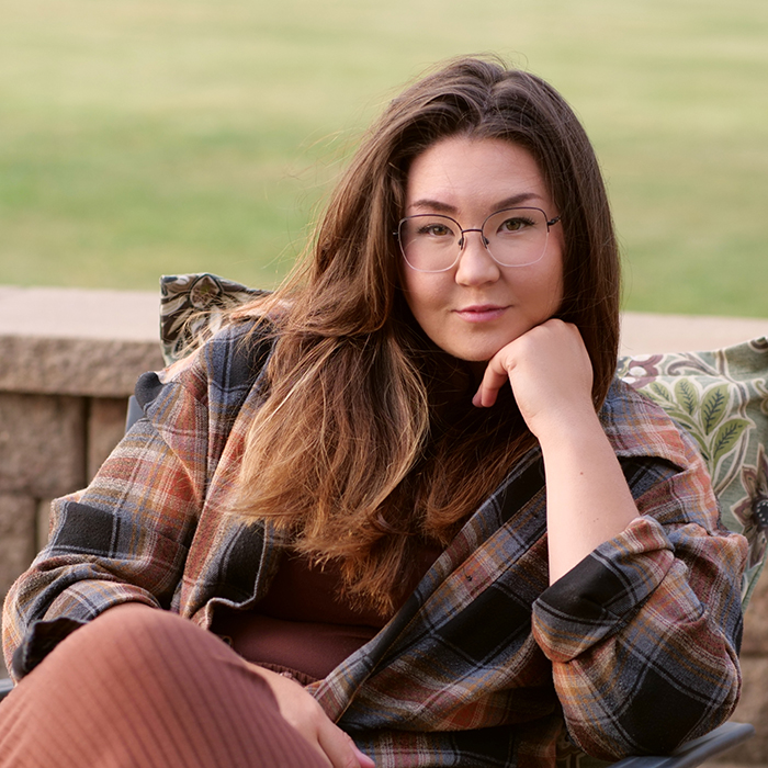 Haley Moen, owner and operator of Hearthside Vineyard and Winery