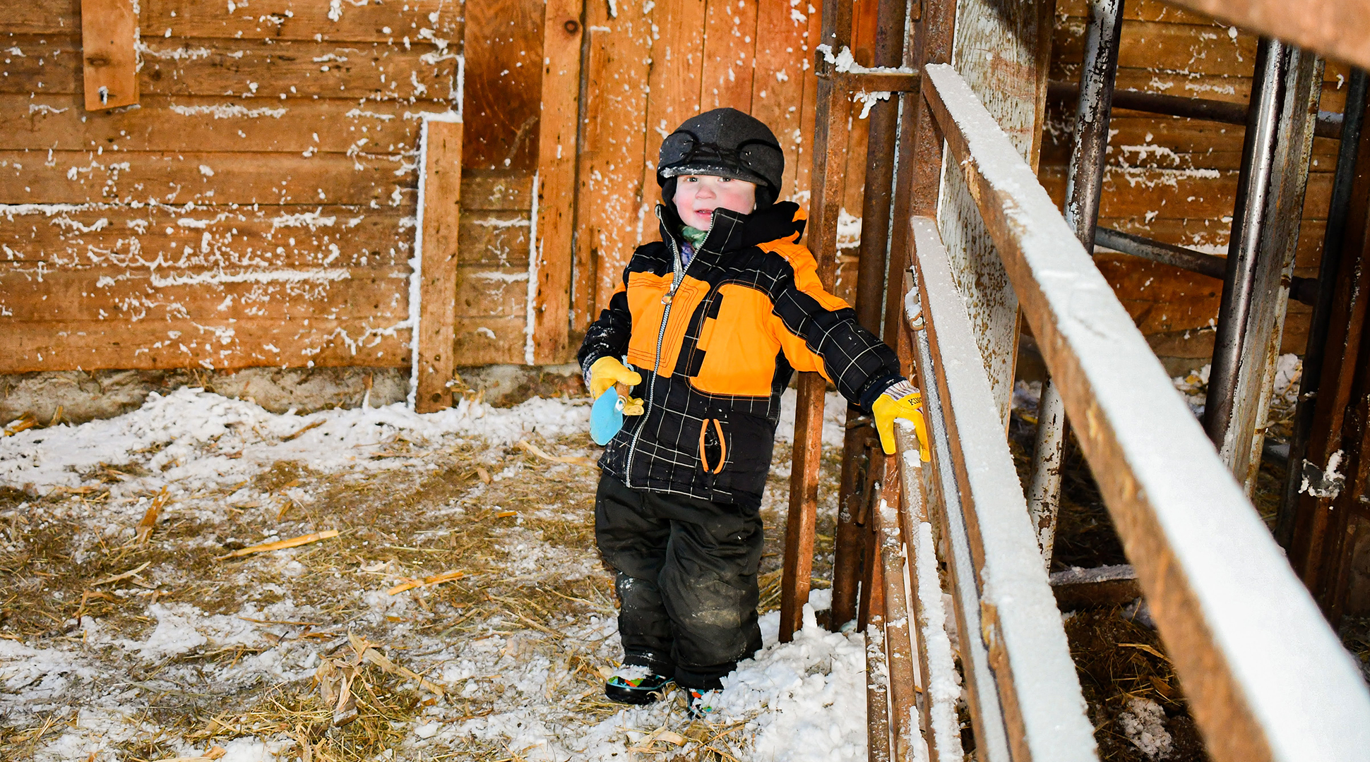 Surviving the winter with stir crazy ranch kids