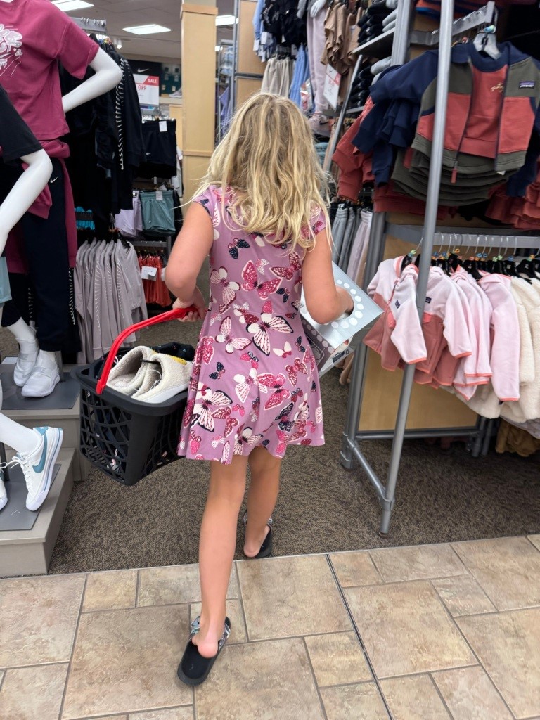 back to school shopping