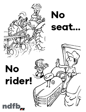 No seat No rider