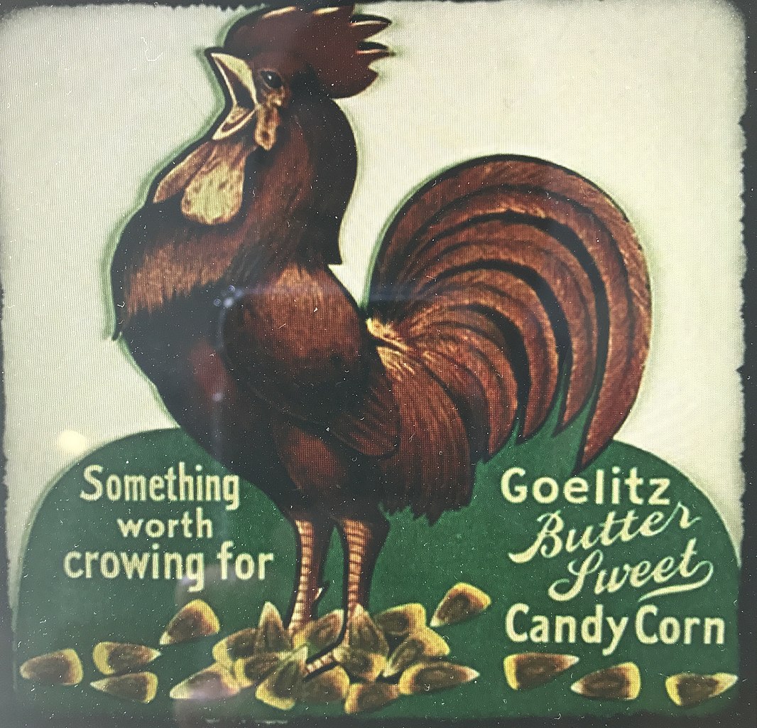 Original candy corn ad from 