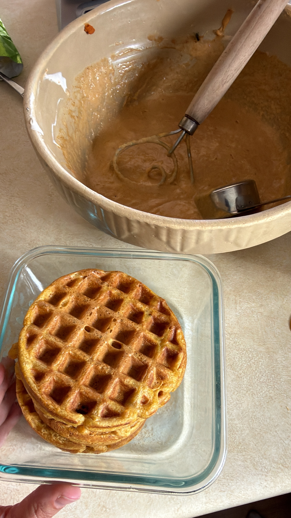 pumpkin waffles 