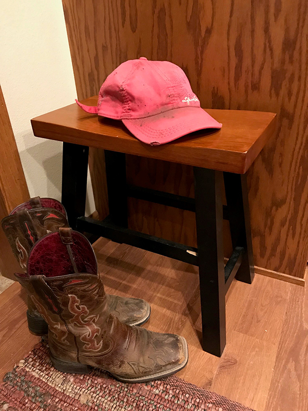 Pink cap still life