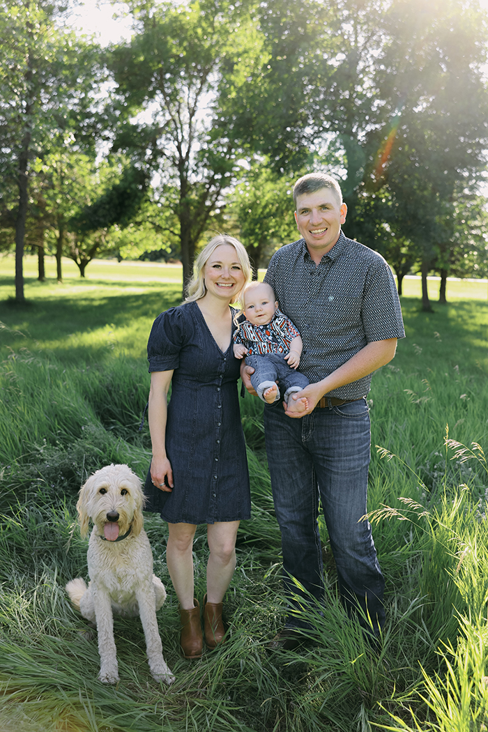 Matt and Bethany Peterson are the District 2 NDFB YF&R Committee members.