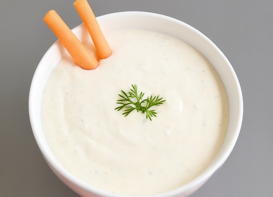 Veggie Ranch Dip is a crowd pleaser
