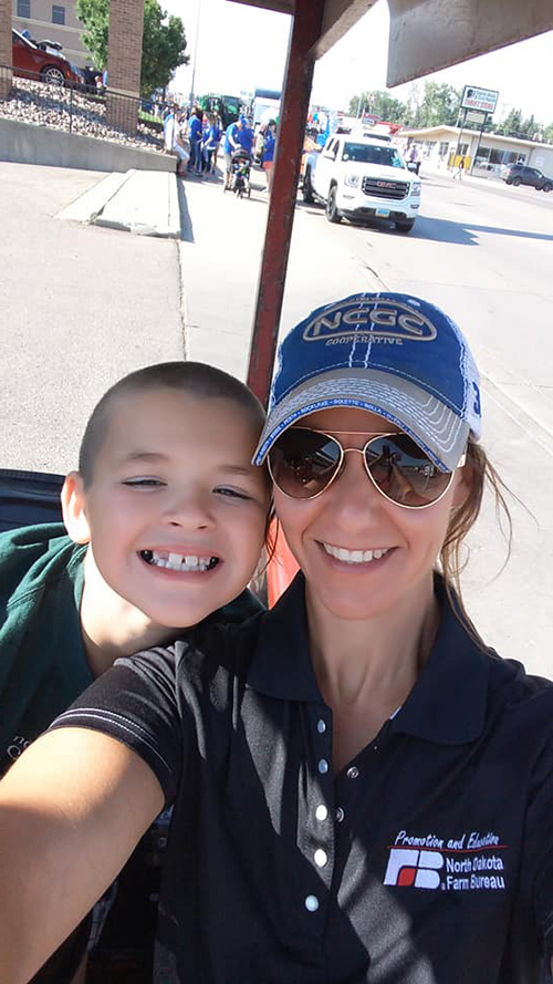 We participated in the N.D. State Fair parade