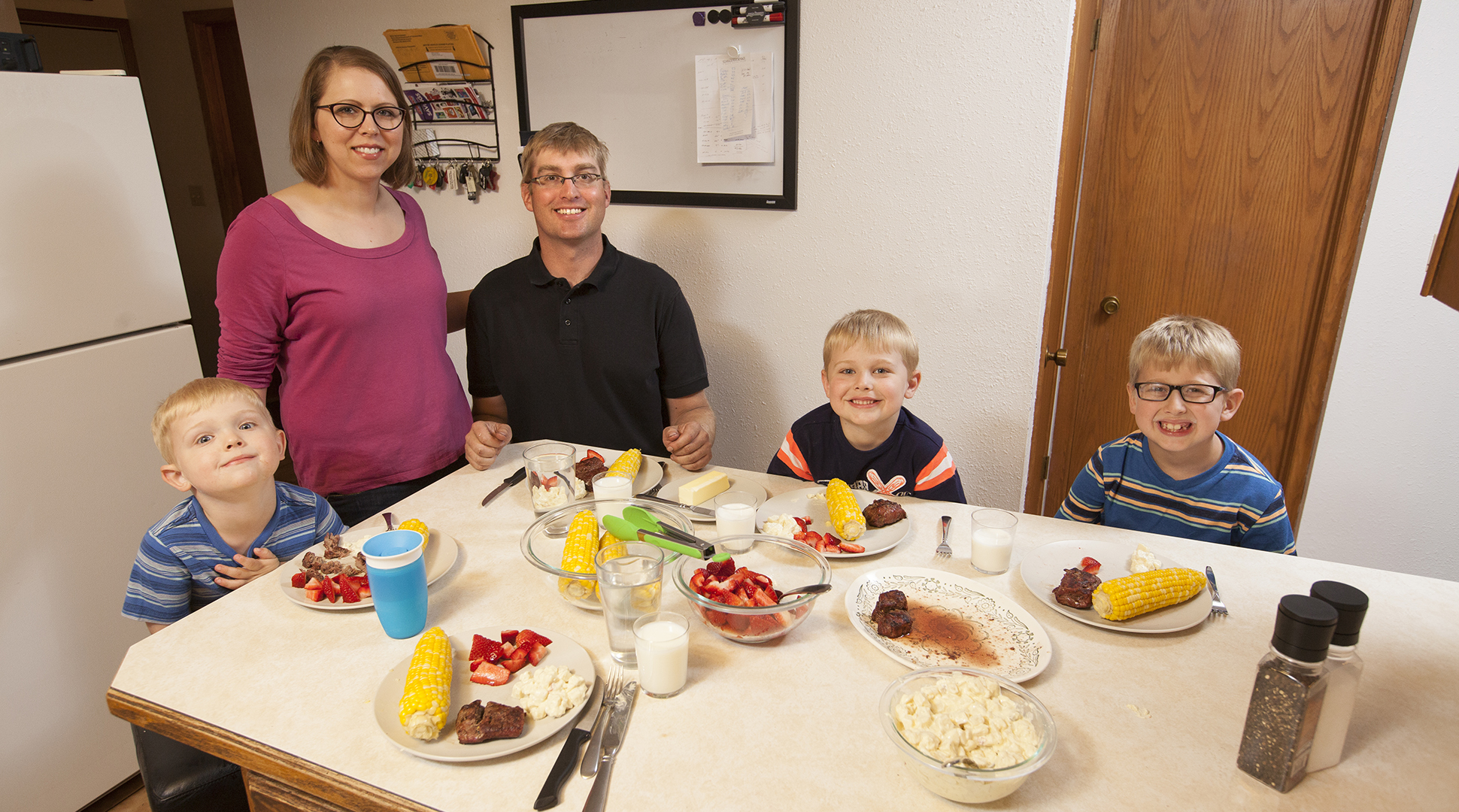 Food brings everyone to the table