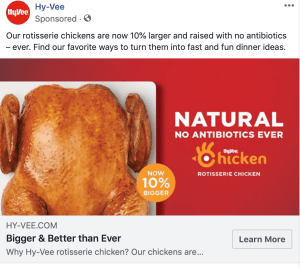 Hy-Vee ad