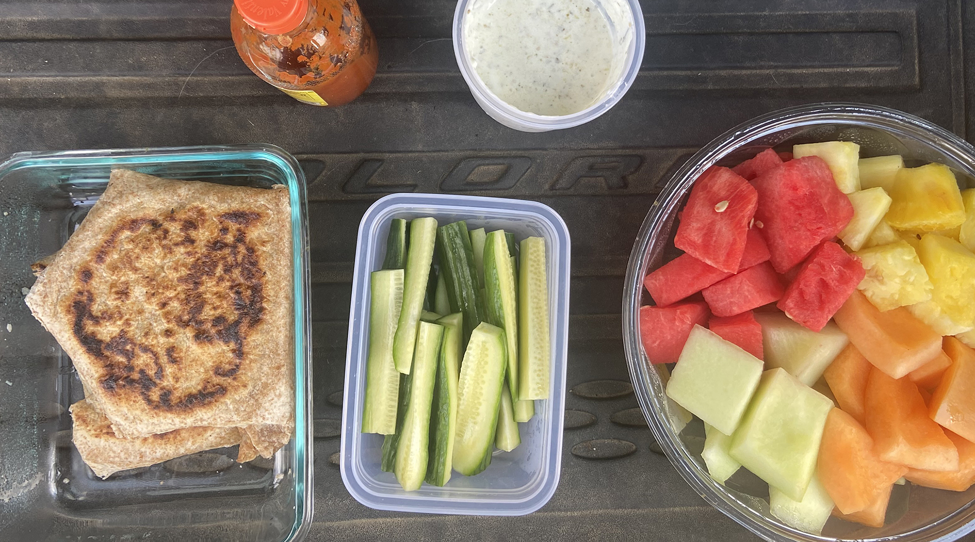 Anything but a sandwich, please!