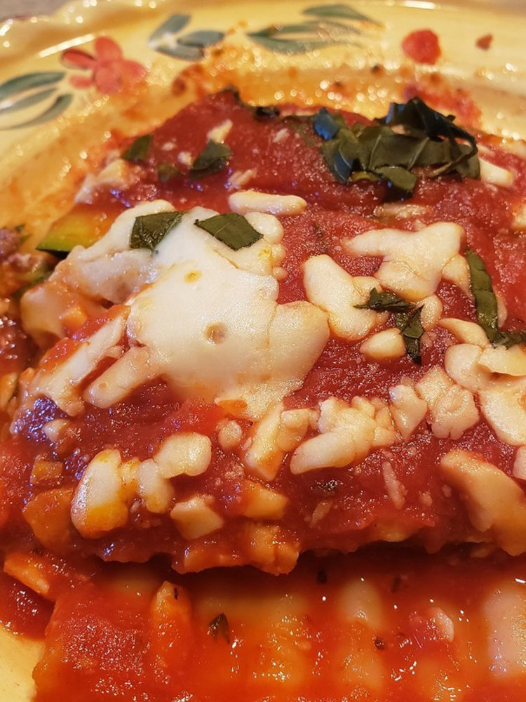 Zucchini lasagna. Yum!